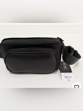 Cross Body bag  Black Men's Pouch
